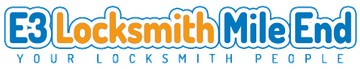 E3 Locksmith Mile End logo
